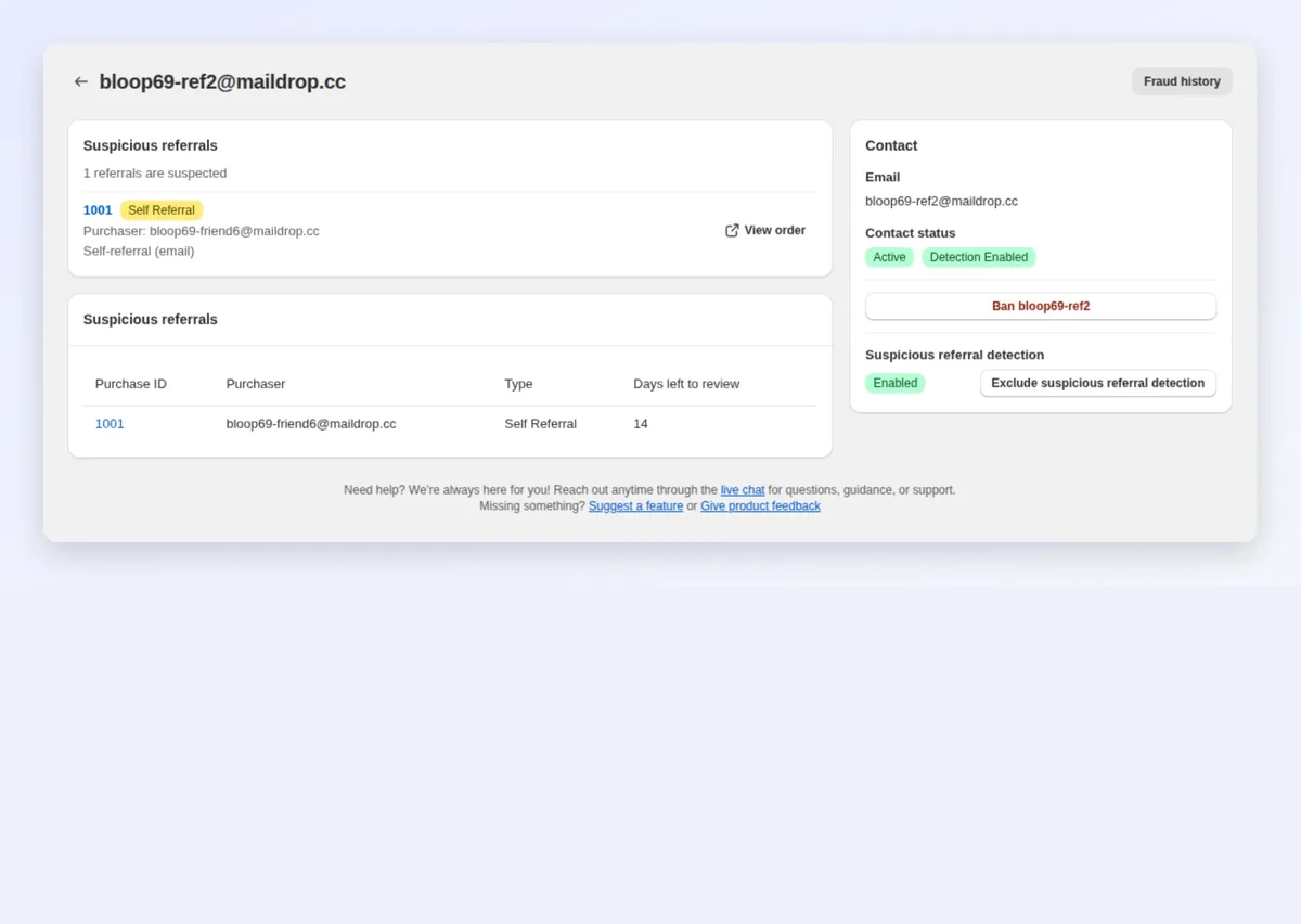 Reviewing a suspicious referrer and the detection rules behind the flag